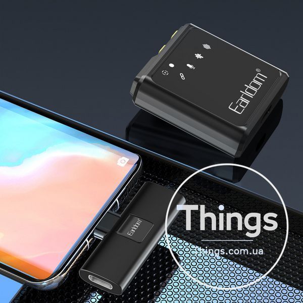 Беспроводной микрофон для телефона USB C &mdash; Earldom ET-MC10C К2-000081029 фото