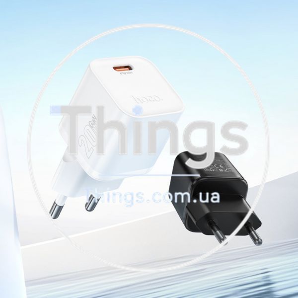 Home Charger | 20W | PD3.0 &mdash; Hoco N64 &mdash; Black К2-000081793 фото