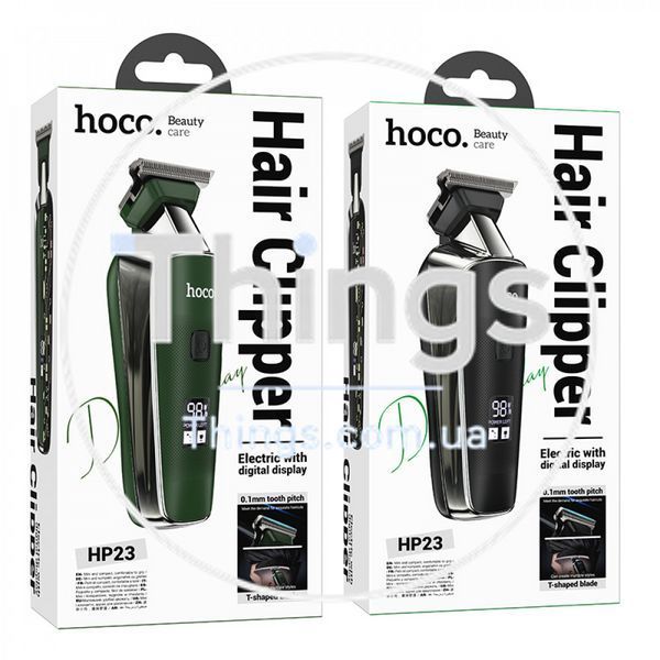 Машинка для стрижки волос &mdash; Hoco HP23 &mdash; Green К2-000079295 фото