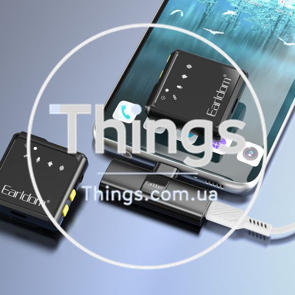 Беспроводной микрофон для телефона USB C &mdash; Earldom ET-MC10C К2-000081029 фото