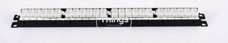Патч-панель 24 порта, UTP, кат. 5е, 19" 1U, Panduit NetKey CM-82 фото
