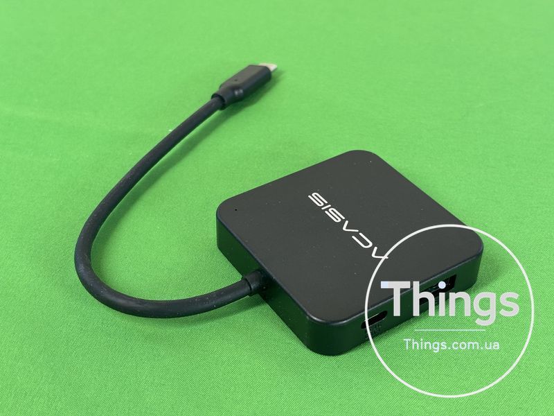 Хаб, док-станція 6 в 1 Acasis USB-C Hub AC-HC31 Hub Хаб для передавання даних до 10 Гбіт/с USB C HDMI 4K@30Hz K1-000378 фото