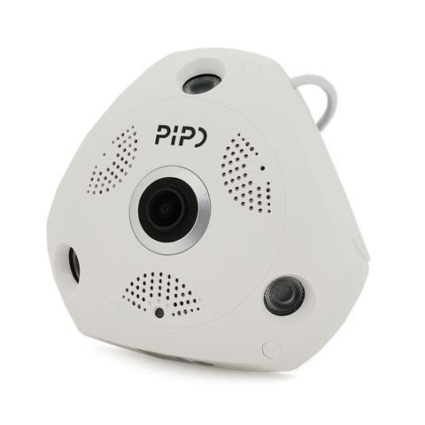 5MP/8MP мультиформатна камера PiPo у пластиковому корпусі риб'яче око 170градусів PP-D1U03F500F A-A 1,8 (мм) YT-28075 фото