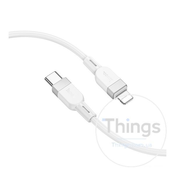 Кабель Hoco X109 Silicone Type-C to Lightning PD27W Од1-00045295 фото