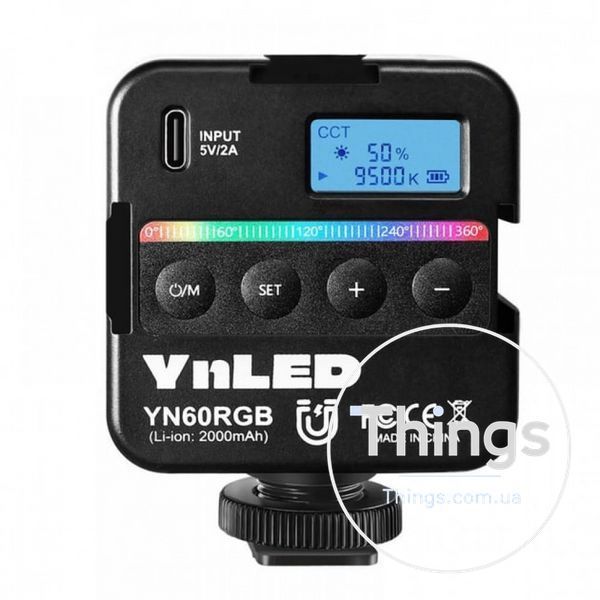 Накамерный видеосвет LED RGB &mdash; YN60 RGB К2-000079138 фото