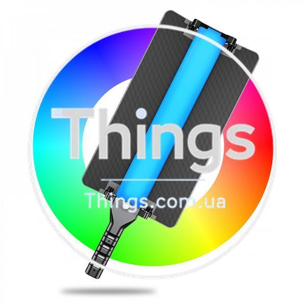 Лампа LED видео Handheld Fill Light Stick RL-60SL RGB I 1m cable with adapter I Remote I Barn door light shield I Carry bag К2-000078845 фото