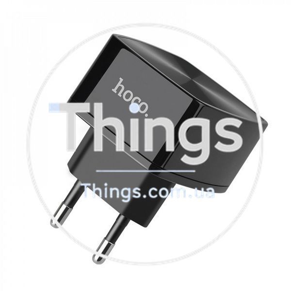 Home Charger | 18W | QC3.0 | USB C Cable (1m) &mdash; Hoco C70A &mdash; Black K2-000068586 фото