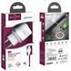 Home Charger 18W QC3.0 USB C Cable (1m) Hoco N3 &mdash; White К2-000071424 фото 2