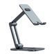 Підставка для телефону та планшета Baseus (LUSZ000013) Desktop Biaxial Foldable Metal Grey К2-000073944 фото 4