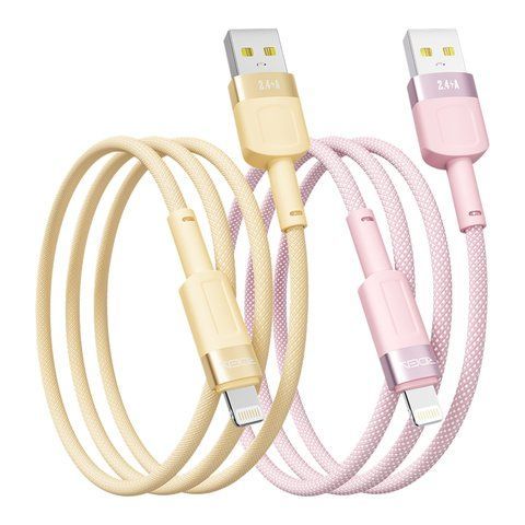 Кабель USB Ridea RC-CP43 ColorPro Lightning 12W 1.2m Од1-00041737 фото