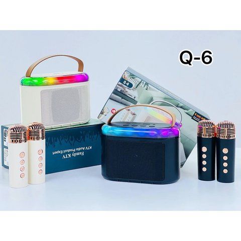 Bluetooth Speaker & 1 Microphone Q-6 К2-000078977 фото
