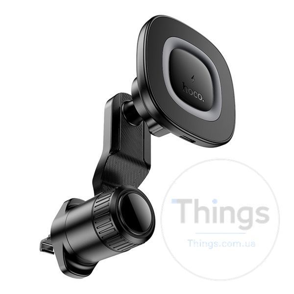 Автотримач Hoco HW30 4.5-7.0 inch Magnetic Ring Wireless 15W Од1-00046618 фото
