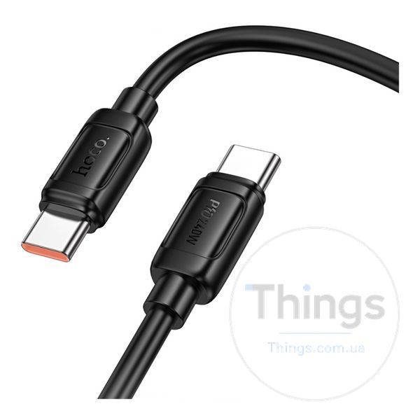 Кабель USB Hoco X115 Type-C to Type-C 240W Од1-00047136 фото