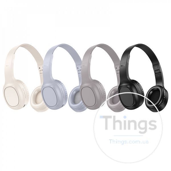 Bluetooth Headphones Hoco W46 &mdash; Milky White K2-000077413 фото