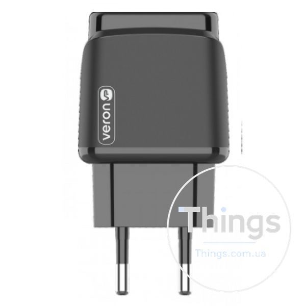 Home Charger 2.4A 2U Veron VR-C12 &mdash; Black К2-000072289 фото