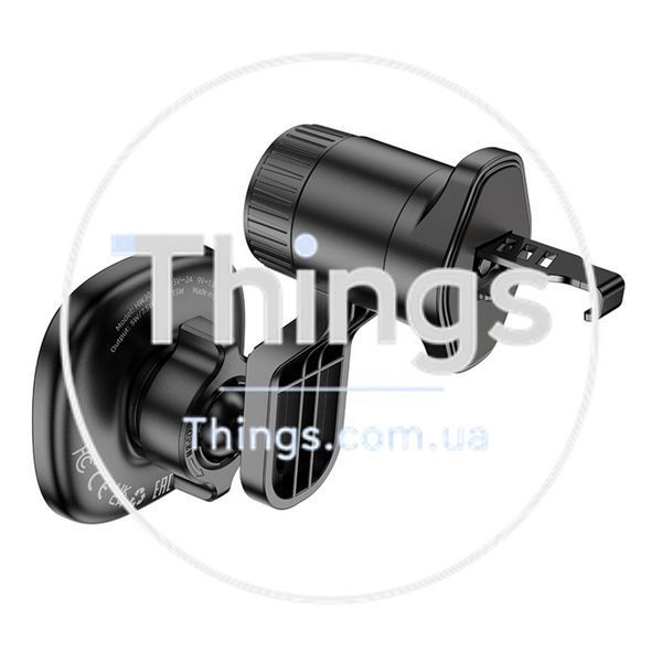 Автотримач Hoco HW30 4.5-7.0 inch Magnetic Ring Wireless 15W Од1-00046618 фото