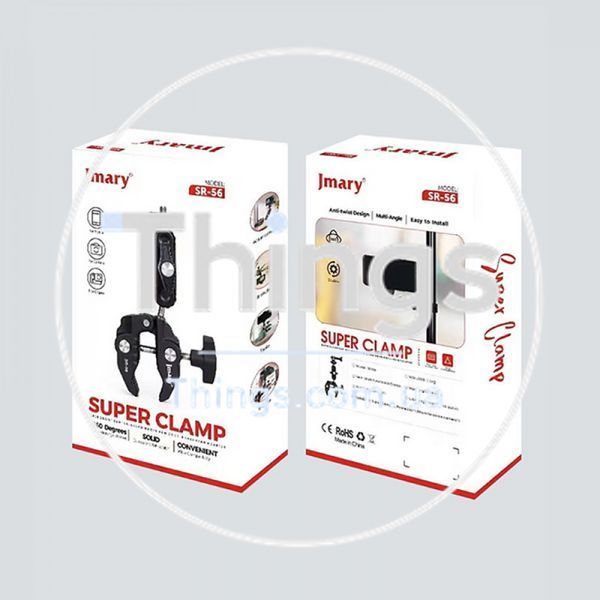 Креплене краб для LED лампы,камеры,фотоаппарата,GoPro Jmary SR-56 K2-000075700 фото