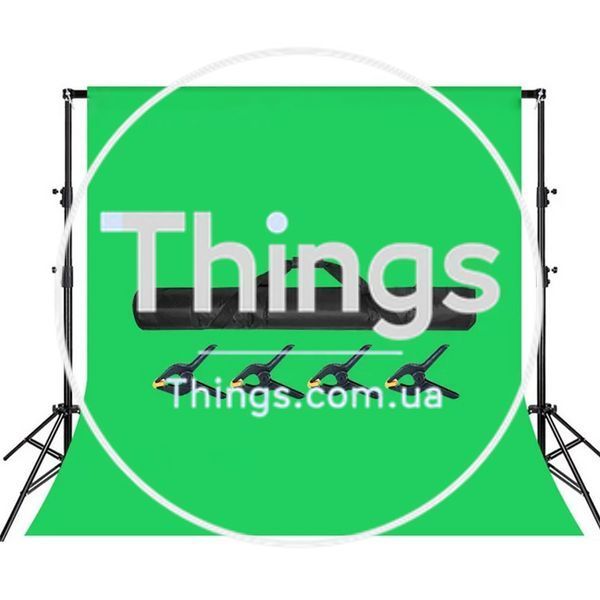 Подставка для фотофона 3 м + перекладина 3 м + зажимы 4 шт. + сумка (без экрана задней группы) К2-000079277 фото
