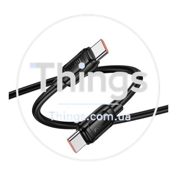 Кабель USB Hoco X115 Type-C to Type-C 240W Од1-00047136 фото