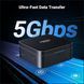 Хаб UGREEN Revodok 35590, 4-в-1 USB-C Hub, магнітний, HDMI 4K@60Hz, 100W PD, USB-A 10Gbps, USB-C 5Gbps, портативний. Уцінка K1-000859 фото 6