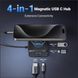 Хаб UGREEN Revodok 35590, 4-в-1 USB-C Hub, магнітний, HDMI 4K@60Hz, 100W PD, USB-A 10Gbps, USB-C 5Gbps, портативний. Уцінка K1-000859 фото 2