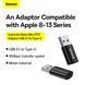 Adapter USB A To USB C Baseus ZJJQ0001 &mdash; ZJJQ000101 Black К2-000079468 фото 3