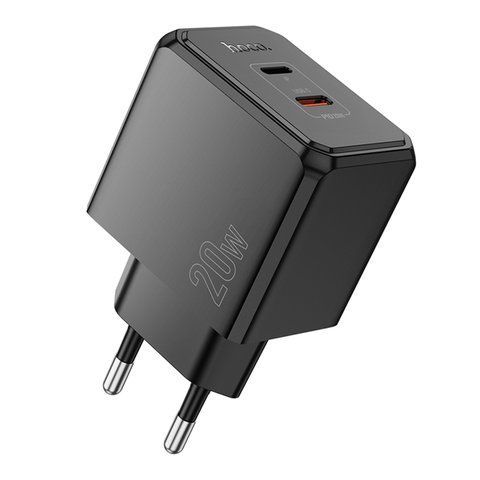 Мережевий Зарядний Пристрій Hoco CS16A 1USB-C/1IP PD/QC 20W Од1-00045146 фото