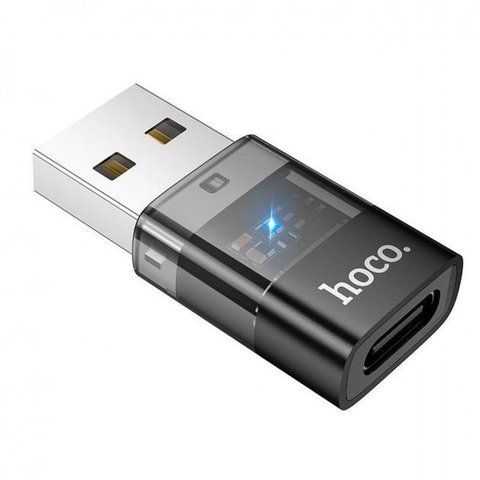 Adapter USB A To USB C Hoco UA36C &mdash; Black К2-000080867 фото