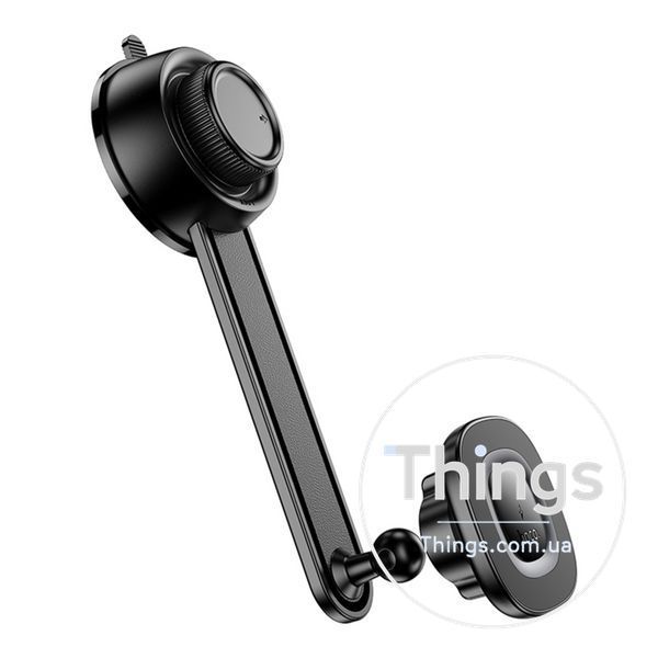Автотримач Hoco HW31 4.5-7.0 inch Magnetic Ring Wireless 15W Од1-00046617 фото