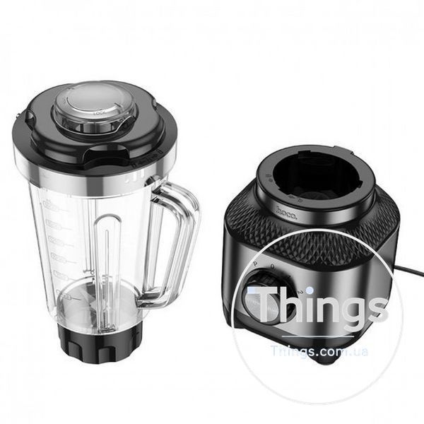 Блендер Hoco HE32 Juicer (600 Вт, стационарний блендер, 1,8 литра чаша, 2 скорости) - Черный &mdash; Black К2-000080544 фото