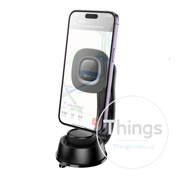 Автотримач Hoco HW31 4.5-7.0 inch Magnetic Ring Wireless 15W Од1-00046617 фото