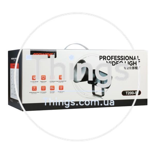 Студійна LED Лампа Adowing Professional Video Light T200-S Од1-00046704 фото