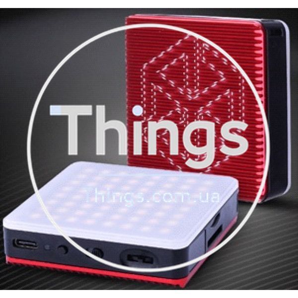 Накамерный видеосвет LED &mdash; HF-64B (500 LM/3200K-5600K/LED 64 PCS/Battery 1500 mah) Led Display/Type-c К2-000079399 фото