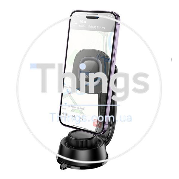 Автотримач Hoco HW31 4.5-7.0 inch Magnetic Ring Wireless 15W Од1-00046617 фото