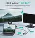 Розгалужувач Спліттер Свіч HDMI 2.1 8K @ 60Hz 4K @ 120 Hz, HDMI 2.1 Switch K1-000170 фото 3