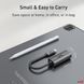 Адаптер Переходник Сетевая карта UNI UA02 USB Type-C на RJ45 Gigabit Ethernet LAN без драйверов для MacBook Pro Air iPhone и дрш K1-000551 фото 2