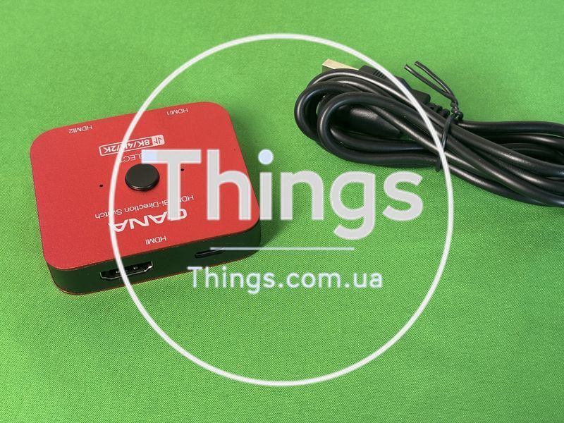 Разветвитель Сплиттер Свич HDMI 2.1 8K @ 60Hz 4K @ 120Hz, HDMI 2.1 Switch K1-000170 фото