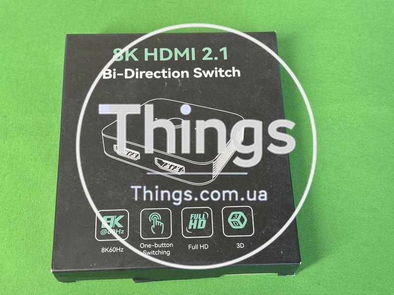 Разветвитель Сплиттер Свич HDMI 2.1 8K @ 60Hz 4K @ 120Hz, HDMI 2.1 Switch K1-000170 фото