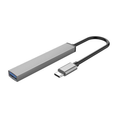 USB-хаб ORICO Type-C - USB3.0, 2xUSB2.0, TF (AH-12F-GY-BP) CA913541 фото