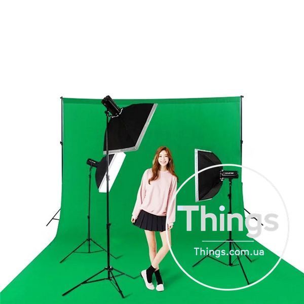 Подставка для фотофона 2,6 м + перекладина 3 м + 4 зажима + сумка (без экрана задней группы) K2-000079278 фото