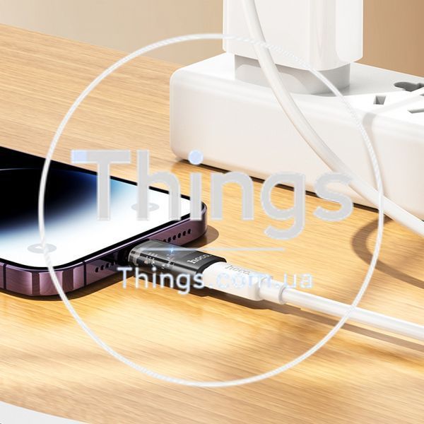 Adapter Lightning To USB C Hoco UA36A &mdash; Black К2-000080864 фото