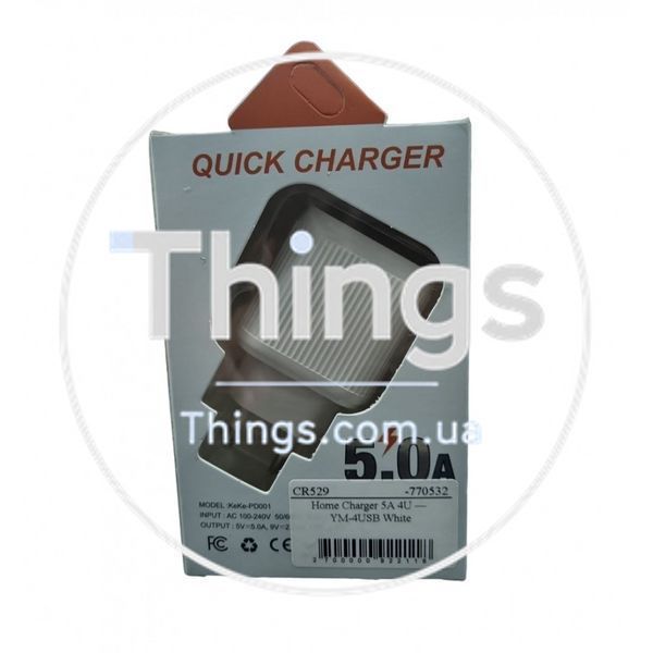 Home Charger 5.0A 4U KeKe-PD001 К2-000075482 фото