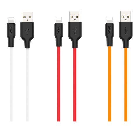 Кабель USB Hoco X21 Plus Silicone Lightning Од1-00026121 фото