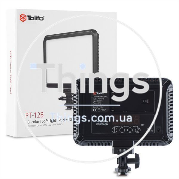 Накамерный видеосвет LED &mdash; PT-F300B К2-000079402 фото
