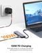 Док-станція Хаб USB-C NOVOO R6 PD 6в1 з адаптером HDMI 4K 2 порти USB 3.0 пристрій для читання карт Micro SD слот для карт TF K1-000582 фото 4