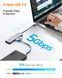 Док-станція Хаб USB-C NOVOO R6 PD 6в1 з адаптером HDMI 4K 2 порти USB 3.0 пристрій для читання карт Micro SD слот для карт TF K1-000582 фото 5