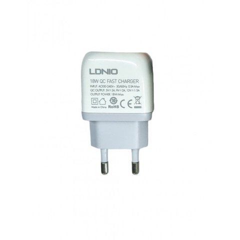 Home Charger | 18W | 1U &mdash; Ldnio A1209Q White K2-000075846 фото