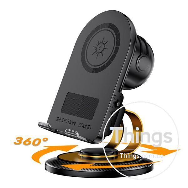 Настiльний Тримач XO F69+Bluetooth Speaker+Wireless 15W Од1-00047285 фото