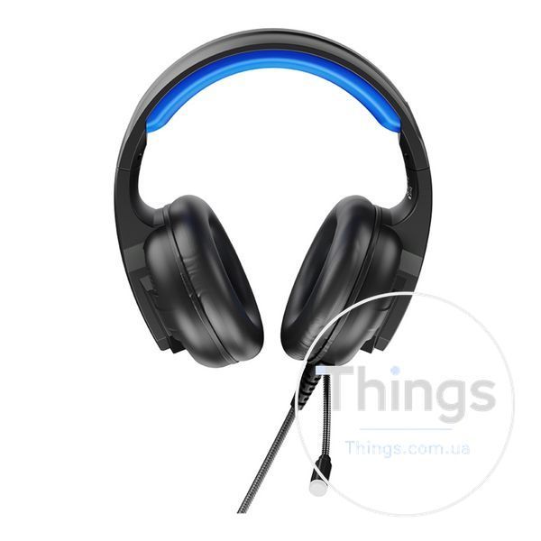 Ігрові Навушники XO-GE-09 Static RGB Long Mic Headworn USB+3.5 (with adapter cable) Од1-00045957 фото