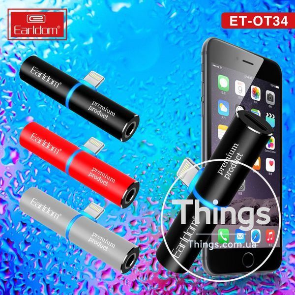 Adapter Lightning To USB C &mdash; Earldom ET-OT34 К2-000078871 фото